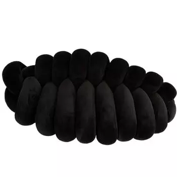 Подушка татами Съемная пена с эффектом памяти Гибкая компактная подушка сиденья с животным принтом для стула-10 Stuttg, черный