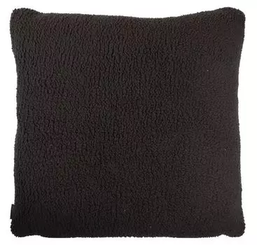 Подушка - темно-серая - 45 х 45 см - имитация меха тедди Blyco Textil Group BV