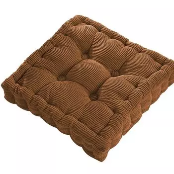 Подушка толстая мягкая 40x40 см стул гостиная татами коврик для украшения дома-красный Stuttg, бежевый