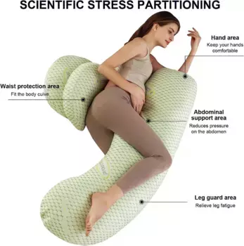 Подушка Topchances, зеленый