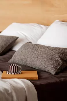 Подушка тронд Svanefors, 35x80 см, коричневый