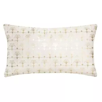 Подушка "Тропик" - бархат - слоновая кость - 30x50 см - Atmosphera crateur d'interieur Atmosphera Crateur d'intrieur