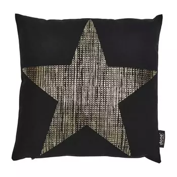 Подушка twentyfour Stone Star цвет schwarz-gold