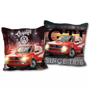 Подушка VW Volkswagen Golf GTI 088 40x40 см Beronage