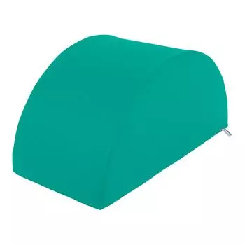 Подушка в форме полумесяца, подушка для сиденья, терапевтическая подушка, поддерживающая подушка с чехлом из искусственной кожи Sport-Tec