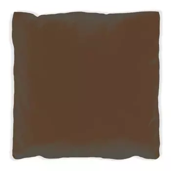 Подушка Wallario Premium, мягкая поверхность, с коричневым мотивом, размер: 40 х 40 см, с белой спинкой