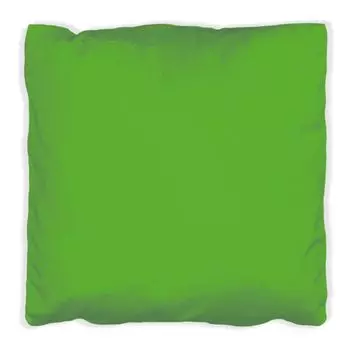 Подушка Wallario Premium, мягкая поверхность, с мотивом «Майская зелень», размер: 40 x 40 см, с белой спинкой