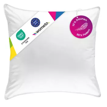 Подушка wometo, 80x80 см, белый