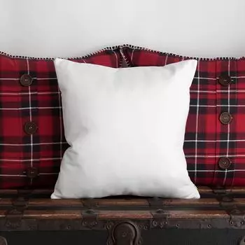 Подушка высшего качества для домашнего декора, подушка из 100% хлопка, сделано в Германии, гостиничное качество — 40 x 40 / упаковка из 2 шт Luxus Wohnkultur