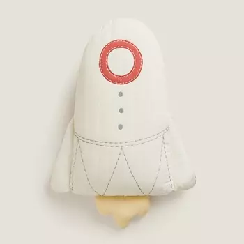 Подушка Zara Home Rocket, кремовый