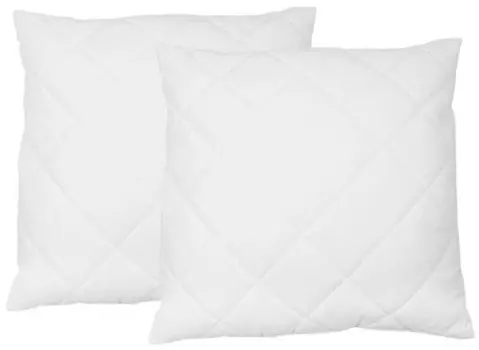 Подушка Zollner 00000114 2 шт, 65x10x65 см, белый