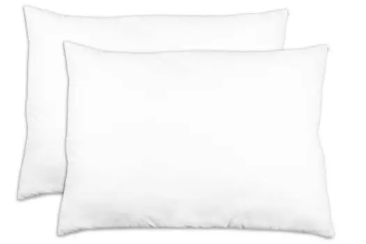 Подушка Zollner 00000278 2 шт, 60x10x80 см, белый