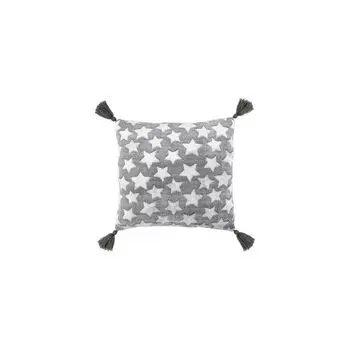 Подушка-звезды (40 X 40 см) 119628 BigBuy Home Цвет: Серый