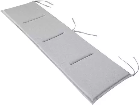 Подушки для сидения, напольные подушки, декоративные подушки, подушки, подушки, подушки для шезлонга, садовые подушки, подушки для скамейки, подушки для дома, 144 х 46см, ясень Hobbygarden