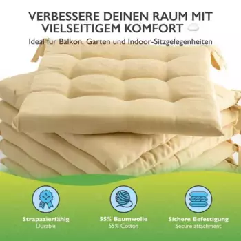 Подушки для стула Etrea Himmlische Qualitt, бежевый