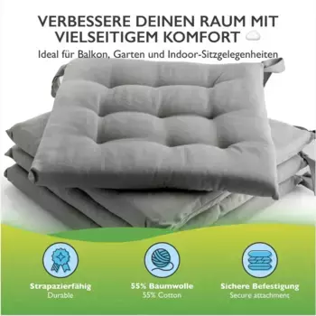 Подушки для стула Etrea Himmlische Qualitt, серый