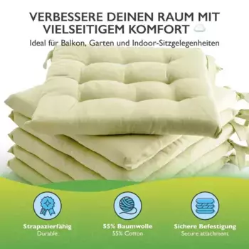 Подушки для стула Etrea Himmlische Qualitt, зеленый