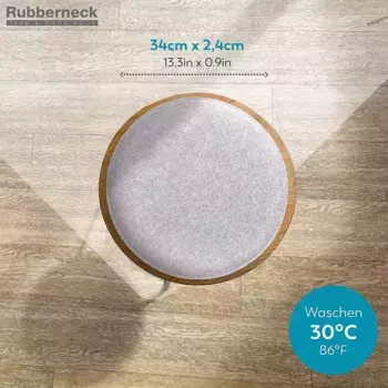 Подушки для стула Rubberneck, светло-серый