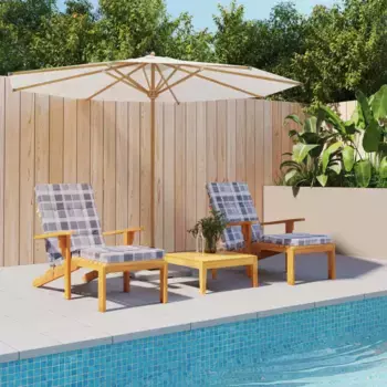 Подушки для стула Vidaxl, серый