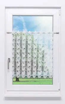 Подушки на обеденный стул ABAKUHAUS в стиле ретро, вертикальные полосы и точки, декоративная водонепроницаемая подушка с ремнями для кухонных сидений, 40 см x 40 см — упаковка из 12 шт., цвет авокадо, зеленый крем Plauener Spitze, белый