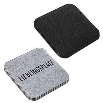 Подушки на сиденье, 2 шт. Bert Cepewa, серебро