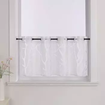 Подушки на стул в элегантном стиле, 2 шт., светло-голубые, 40x40x7 см, ткань Оксфорд DE99820 Joyswahl, белый