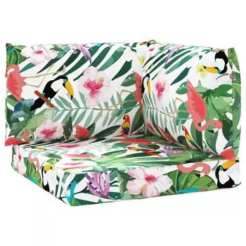 Подушки-паллеты Ankonbej 3 шт. Разноцветная ткань Оксфорд.