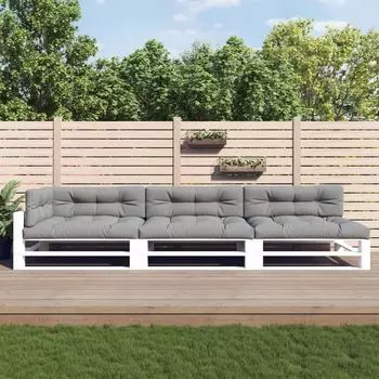 Подушки-поддоны The Living Store, 7 шт. Серая ткань, серый