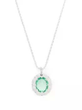 Подвеска Bound Willow с сапфирами Bleue Burnham, серебяный