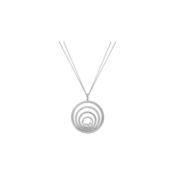 Подвеска Chopard Happy spirit из белого золота с бриллиантами