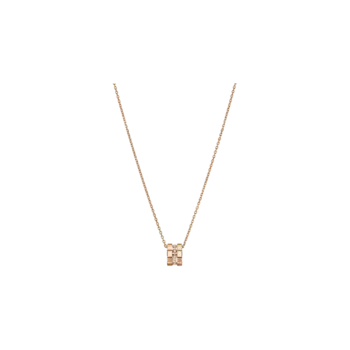 Подвеска Chopard Ice cube из розового золота с бриллиантами