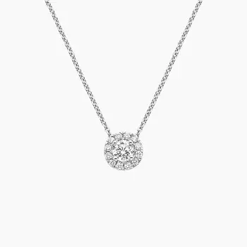 Подвеска Diamond Halo Brilliant Earth