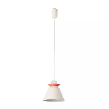 Подвеска Faro Naos бежевый 233 1Xe27, белый