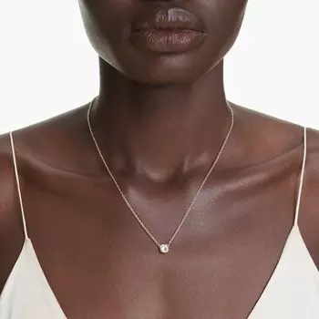 Подвеска из янтаря Swarovski