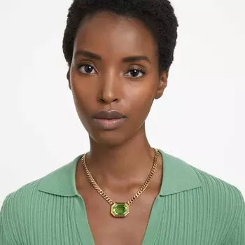 Подвеска из янтаря Swarovski