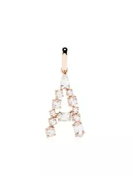 Подвеска из розового золота с топазами Brumani, розовый