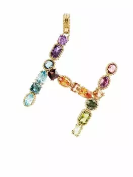 Подвеска из желтого золота с камнями Dolce & Gabbana, золотой