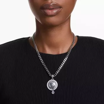 Подвеска лебедь Swarovski