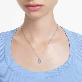 Подвеска лебедь Swarovski
