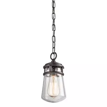 Подвеска Линдон, бронза и стекло Elstead Lighting