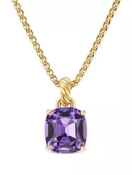 Подвеска Marbella из желтого золота с аметистом David Yurman, золотой