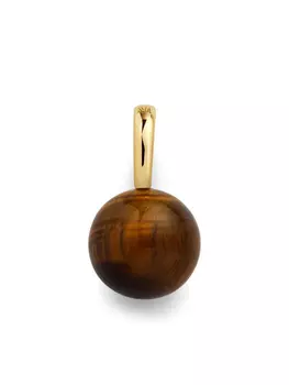 Подвеска Моника Винадер с круглым драгоценным камнем Monica Vinader, золотой