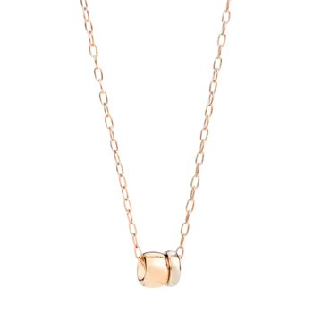 Подвеска на цепочке Pomellato Iconica из розового золота с бриллиантами