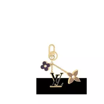 Подвеска на сумку Fleur de Monogram Louis Vuitton, золотой