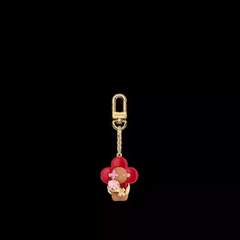 Подвеска на сумку в виде конфетного сердца Vivienne Louis Vuitton, розовый
