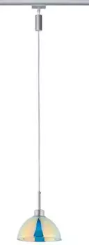 Подвеска Paulmann URail Sarrasani max 1x10W GU10 матовый хром/Dichro 230V металл стекло, серебро