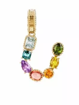 Подвеска Rainbow Alphabet U из желтого золота Dolce & Gabbana, золотой
