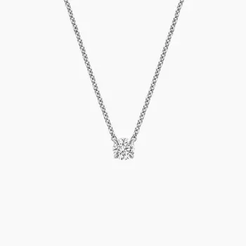 Подвеска с идеальным бриллиантом-солитером (1/4 карата) Brilliant Earth