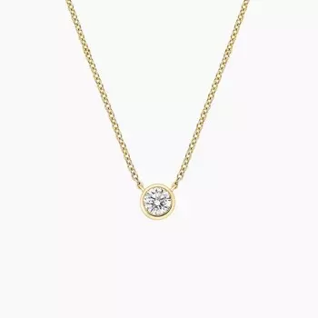 Подвеска-Солитер с бриллиантовой оправой (1/4 карата) Brilliant Earth