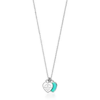 Подвеска Tiffany & Co. Return to Tiffany Heart, серебро/бриллиант